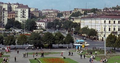 Киев на видео 1955 года