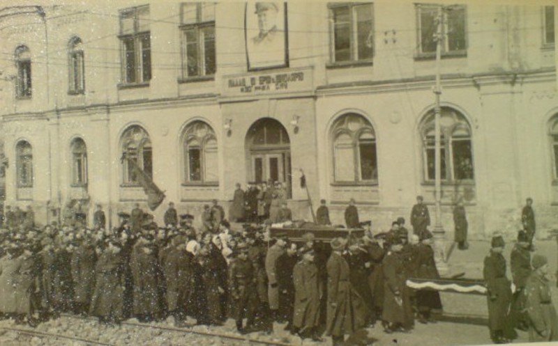 Похороны генерала Ватутина 17 апреля 1944