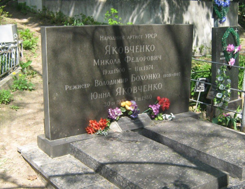 Пам'ятник Миколі Яковченку