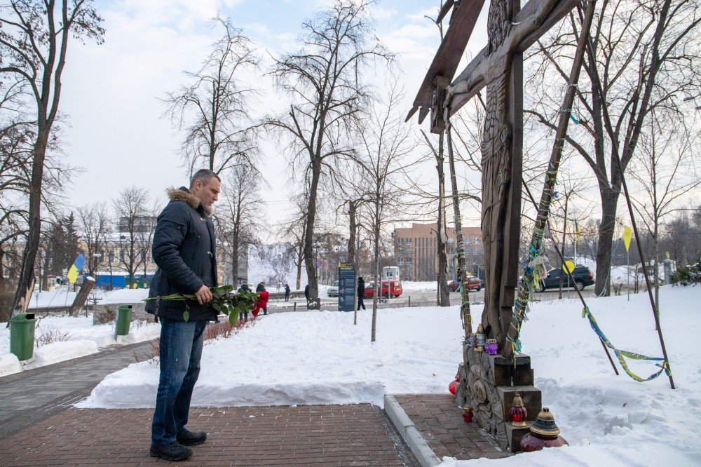 Мер Києва вшанував пам'ять Героїв Небесної Сотні