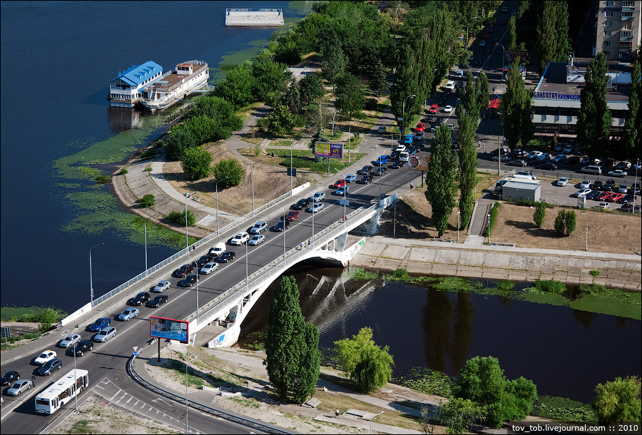 Мосты через Русановский канал