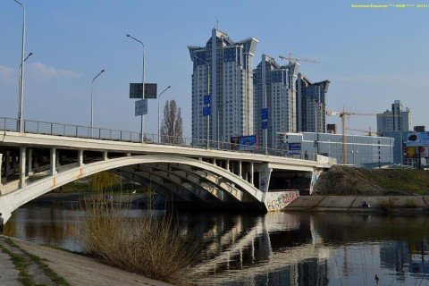 Мосты через Русановский канал