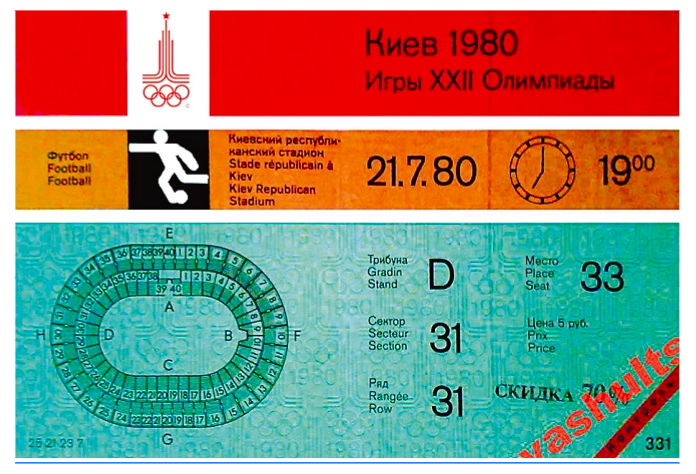Как Киев Олимпиаду-80 принимал