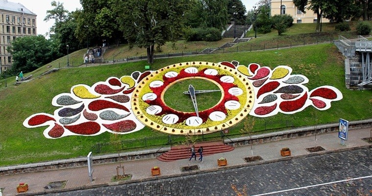 Киевские цветочные часы