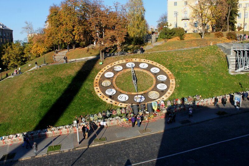 Киевские цветочные часы