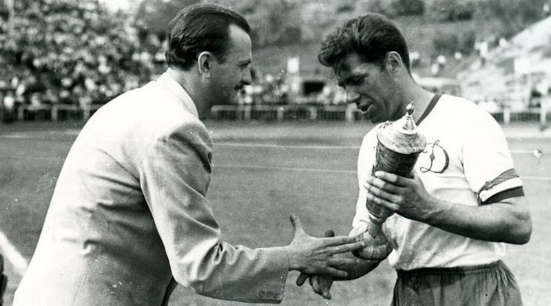 Перший кришталевий Кубок київського "Динамо" 1954 року