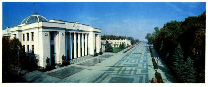 Киев на открытках 1989 года