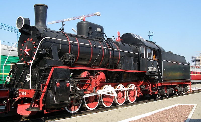 Виставка рухомого складу історичних локомотивів та вагонів