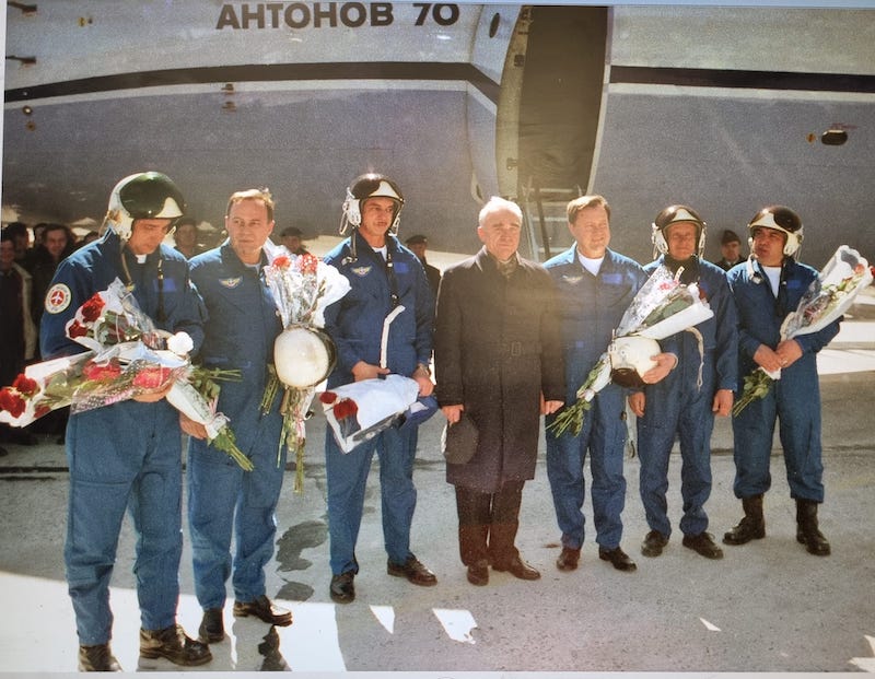 Первый полет Ан-70